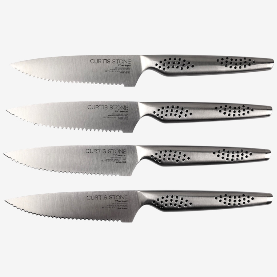 Image 105718.jpg, Product 105-718 / Price $49.95, Curtis Stone Utility Steak Knives (set of 4) from Curtis Stone on TSC.ca's Kitchen department