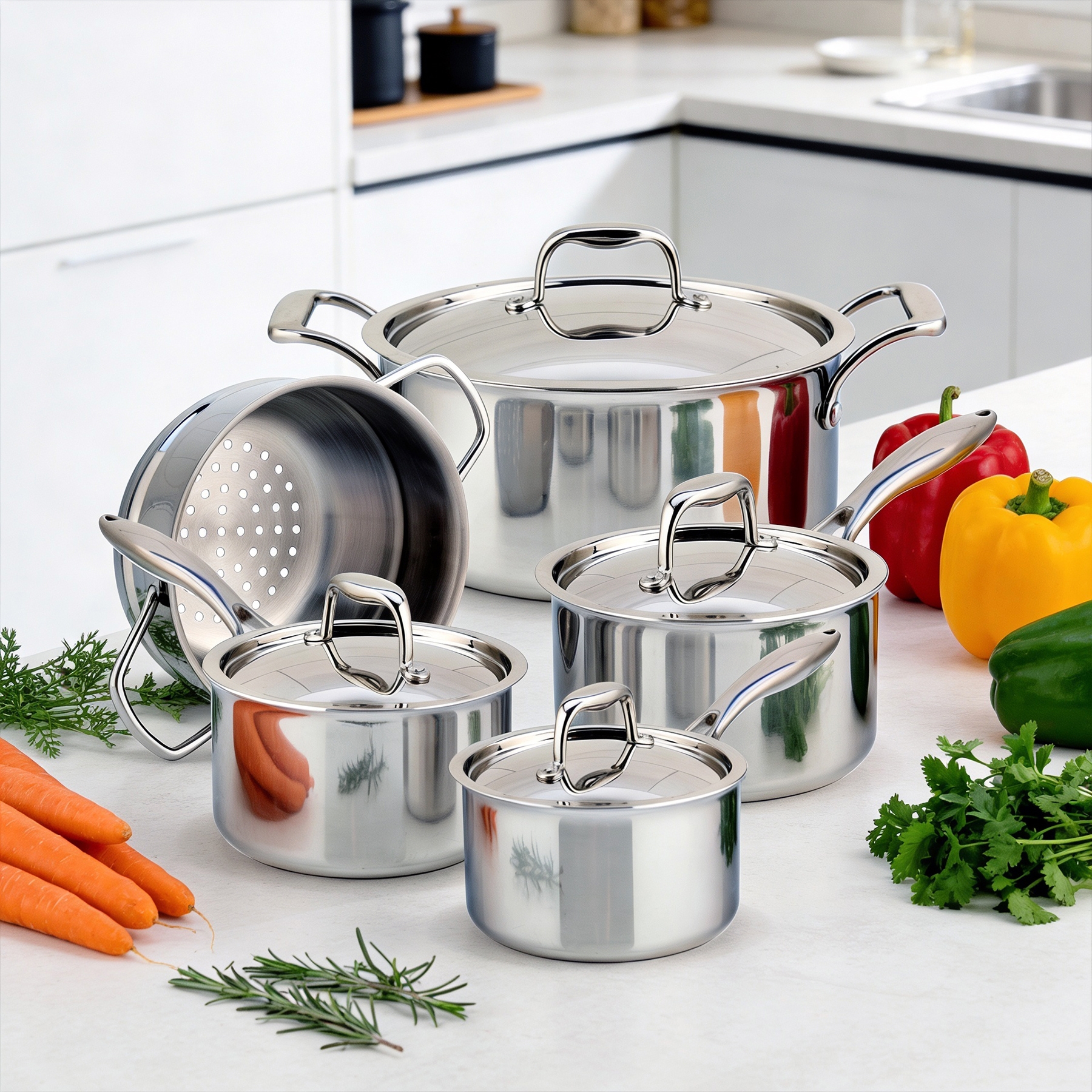 調理器具 Michele Chef Michael Smith Meyer 9-Piece Supersteel Set - TSC.ca