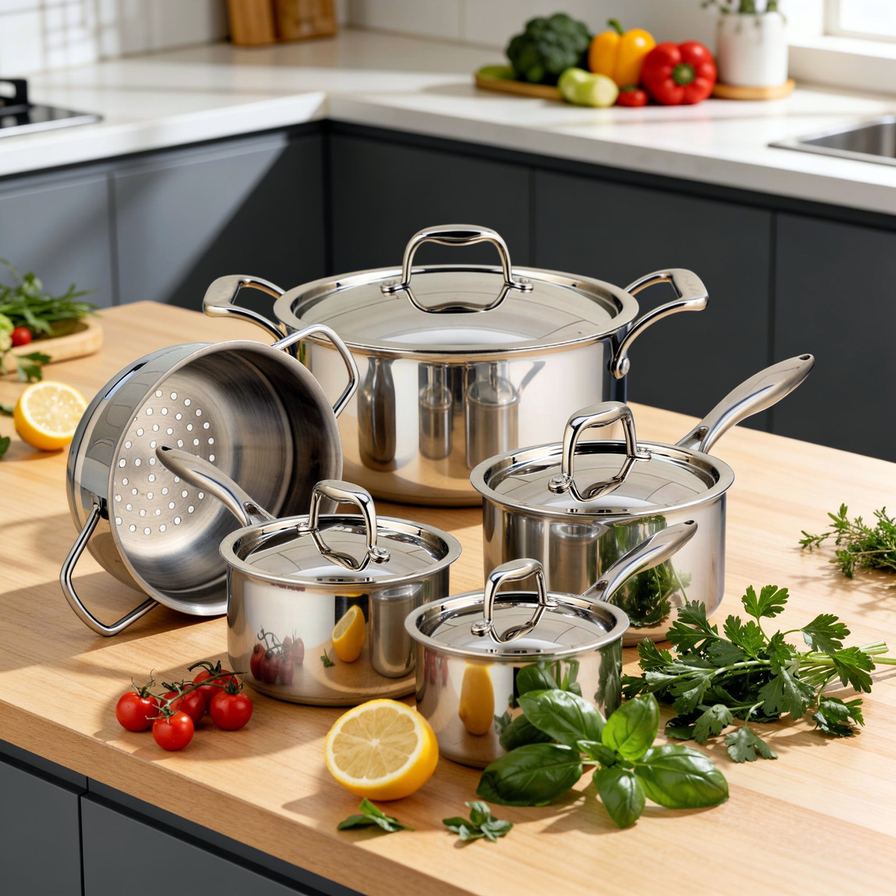 Chef Michael Smith Meyer 9-Piece Supersteel Set - TSC.ca