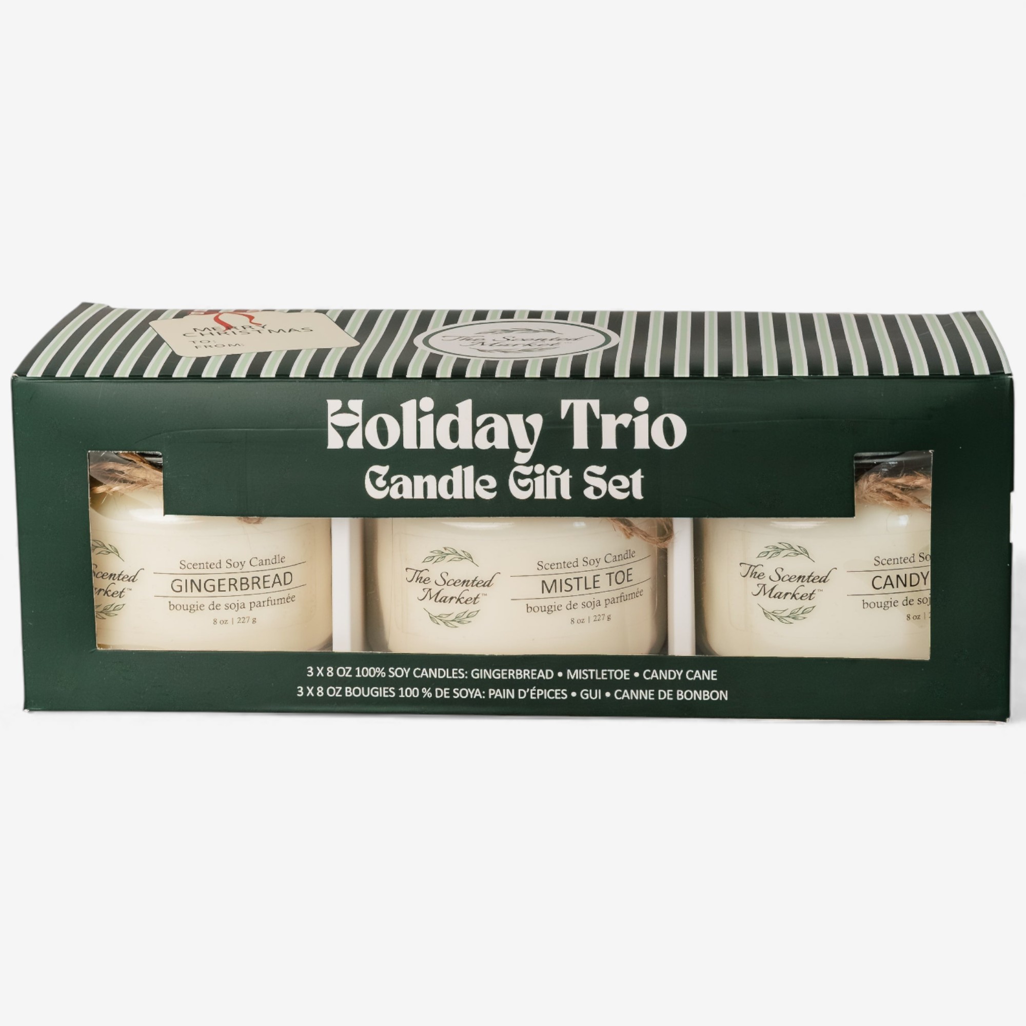 The Scented Market Holiday Trio Candle 3 pack Gift Set - TSC.ca