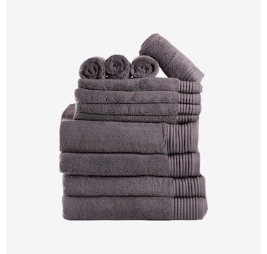 Home Suite Luxury Neo Zero Twist 12-Piece Towel Set