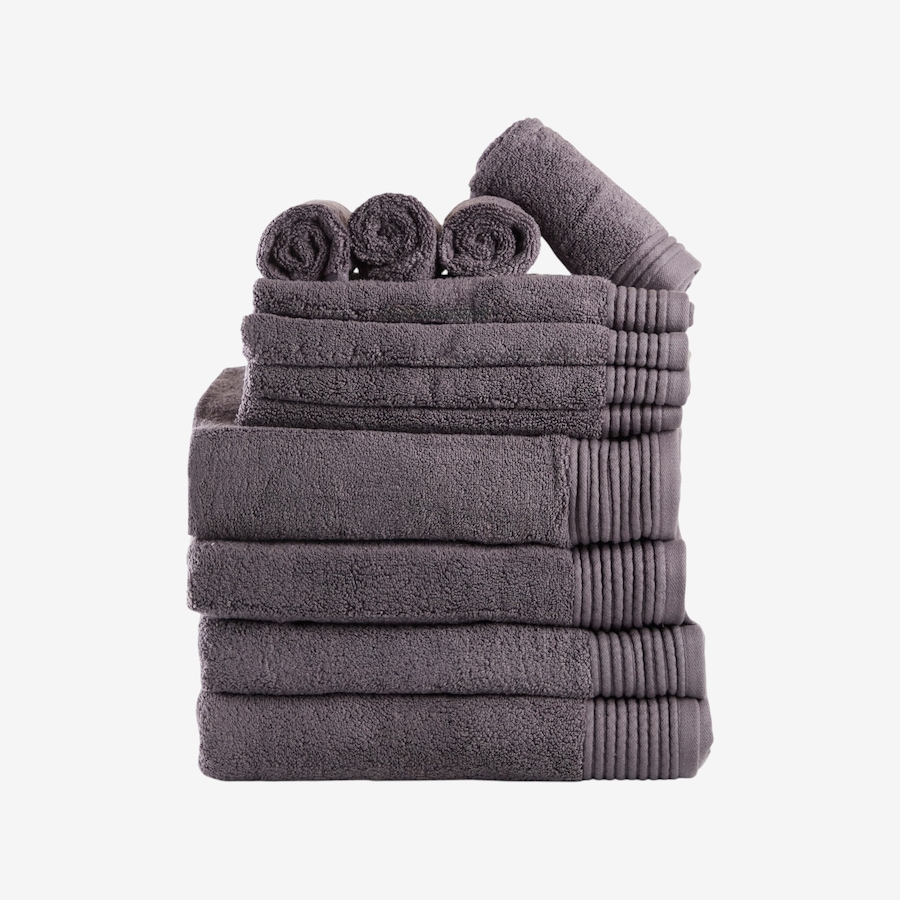 Image 105758_CHR.jpg, Product 105-758 / Price $79.99, Home Suite Luxury Neo Zero Twist 12-Piece Towel Set from Home Suite on TSC.ca's Home & Garden department