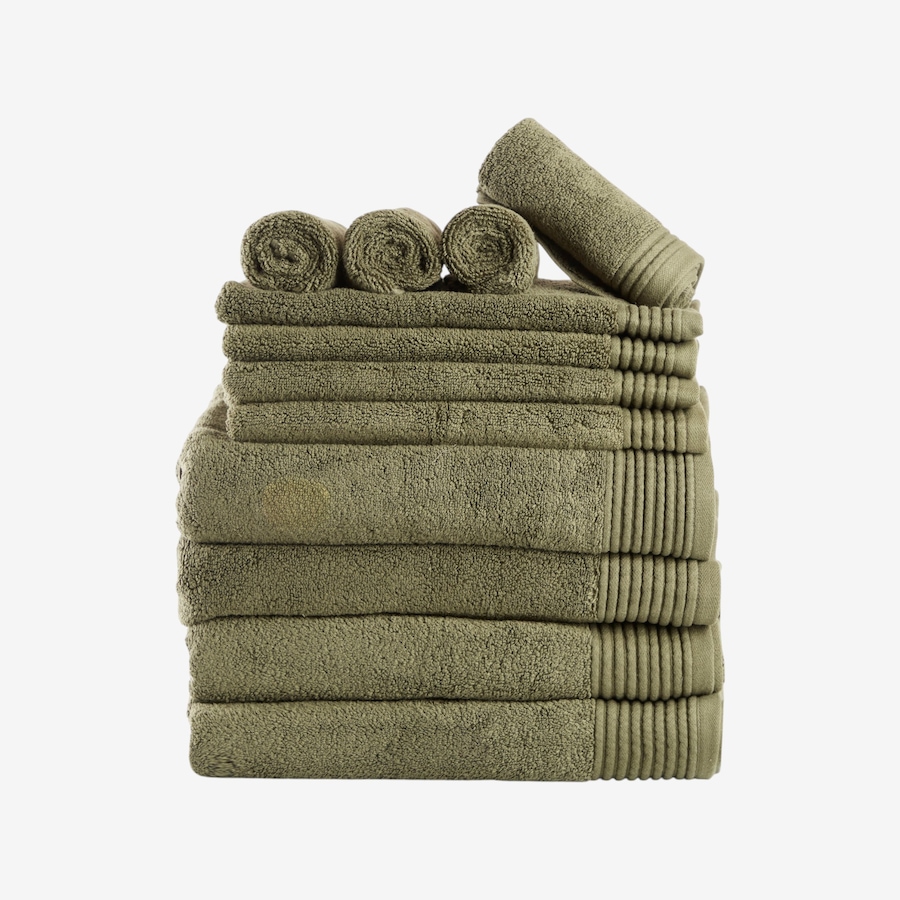 Image 105758_OLI.jpg, Product 105-758 / Price $79.99, Home Suite Luxury Neo Zero Twist 12-Piece Towel Set from Home Suite on TSC.ca's Home & Garden department