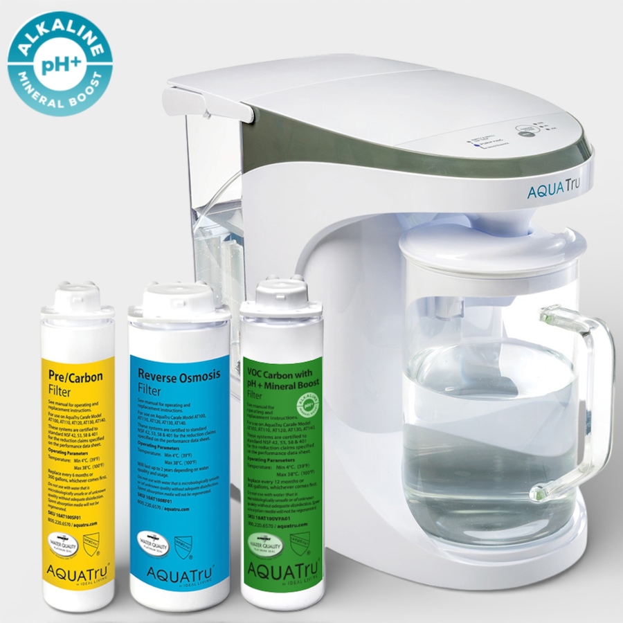 Image 105764.jpg, Product 105-764 / Price $549.99, AquaTru Carafe Alkaline Countertop Water Purifier from Aquatru on TSC.ca's Kitchen department