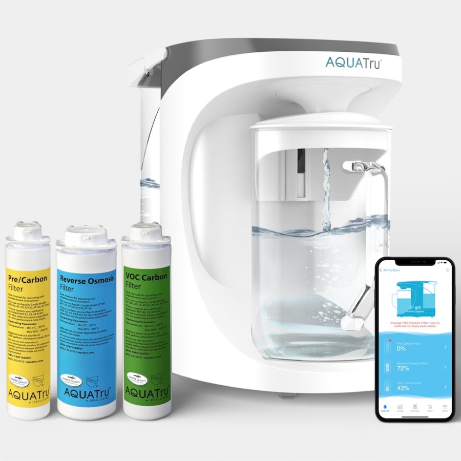 Image 105765.jpg, Product 105-765 / Price $599.99, AquaTru Carafe Smart Countertop Water Purifier from Aquatru on TSC.ca's Kitchen department