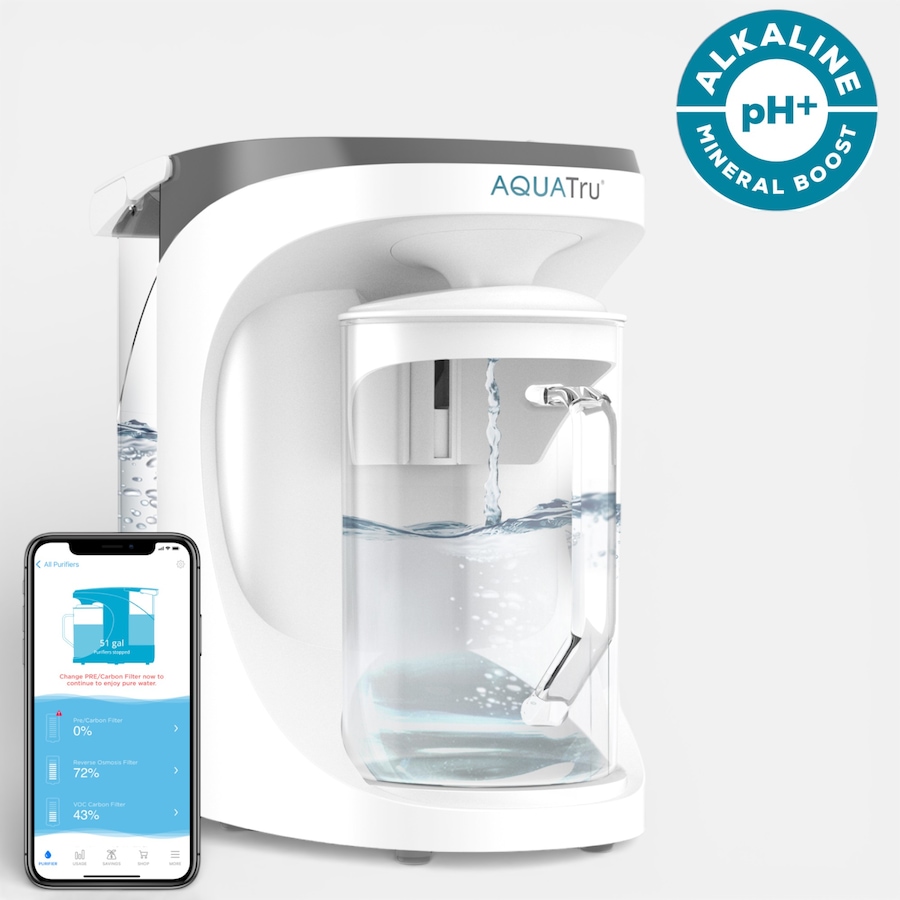 Image 105766.jpg, Product 105-766 / Price $619.99, AquaTru Carafe Smart Alkaline Countertop Water Purifier from Aquatru on TSC.ca's Kitchen department