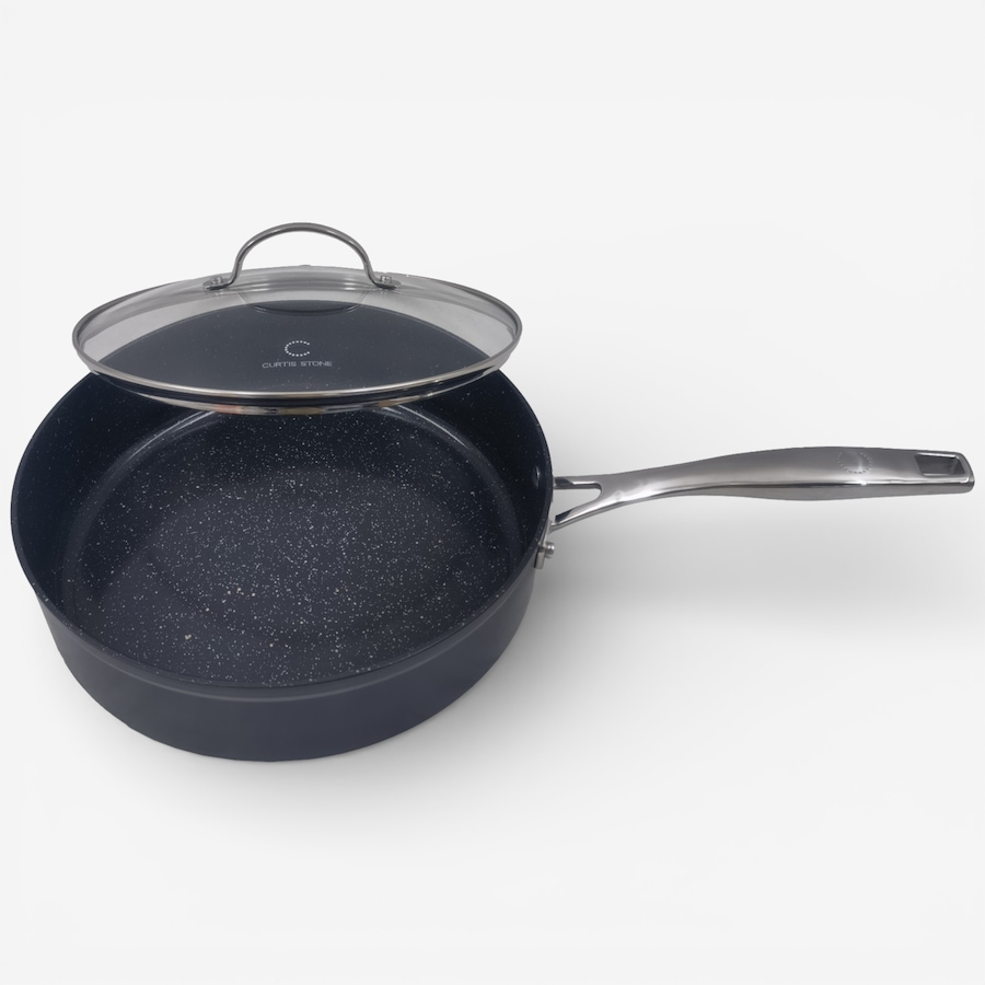 Image 105785_ALTMORE1.jpg, Product 105-785 / Price $61.99, Curtis Stone 4-Quart Sauté Pan with Stick Handle and Lid with Steamer Insert from Curtis Stone on TSC.ca's Kitchen department