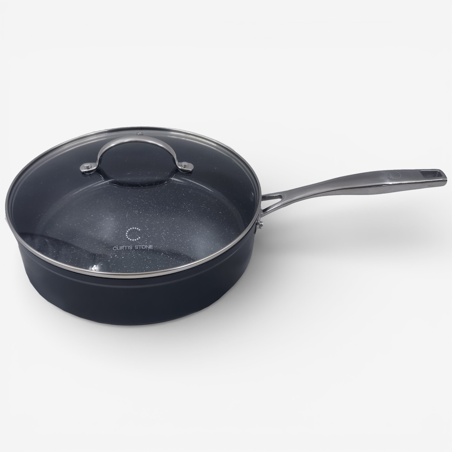 Image 105785_ALTMORE2.jpg, Product 105-785 / Price $61.99, Curtis Stone 4-Quart Sauté Pan with Stick Handle and Lid with Steamer Insert from Curtis Stone on TSC.ca's Kitchen department