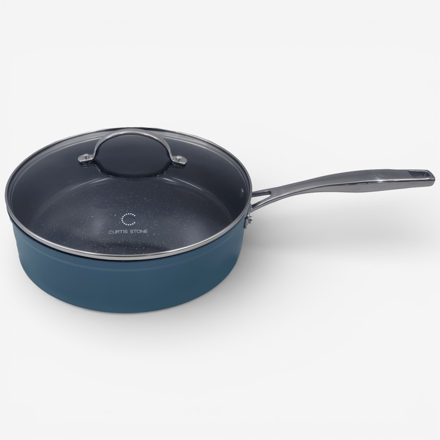 Image 105785_ALTMORE4.jpg, Product 105-785 / Price $61.99, Curtis Stone 4-Quart Sauté Pan with Stick Handle and Lid with Steamer Insert from Curtis Stone on TSC.ca's Kitchen department