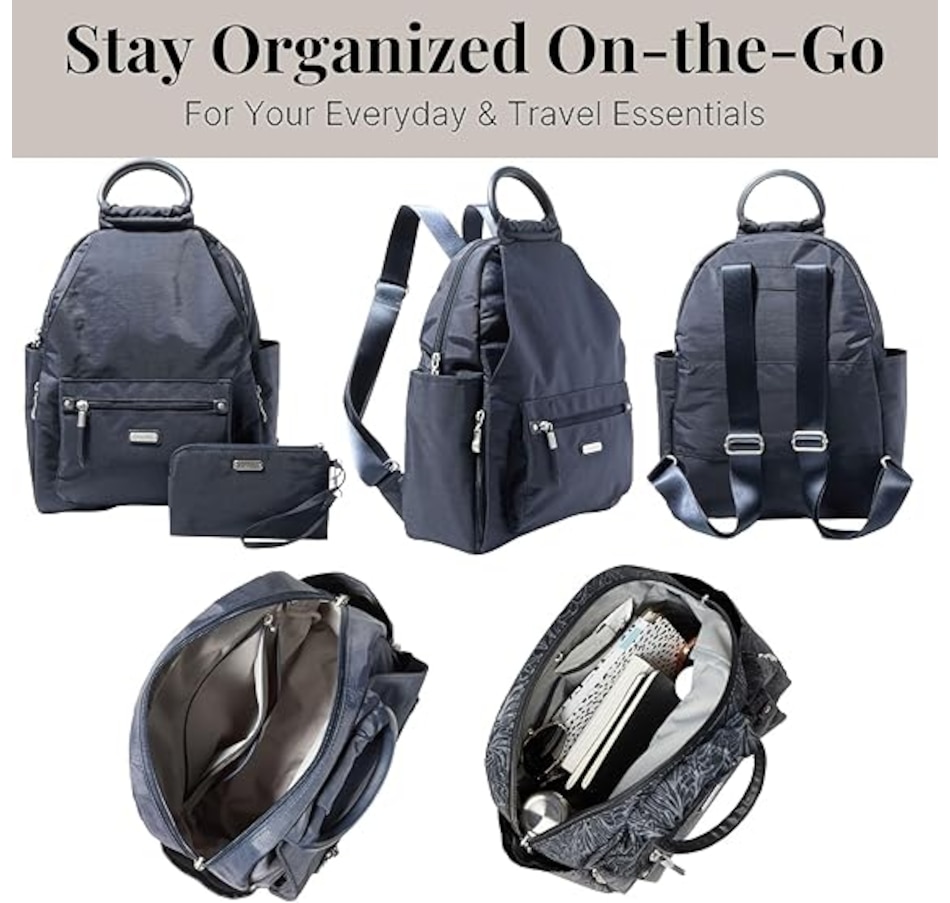 Image 105796_ALTMORE2.jpg, Product 105-796 / Price $179.99, Baggallini All-Day Backpack with RFID Phone from Baggallini on TSC.ca's Fashion department