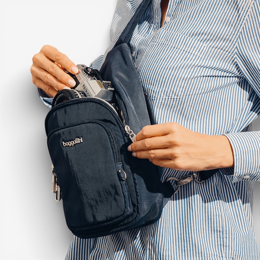 Image 105797_ALTMORE7.jpg, Product 105-797 / Price $99.99, Baggallini Securtex Anti-Theft Daytripper Sling Bag from Baggallini on TSC.ca's Fashion department