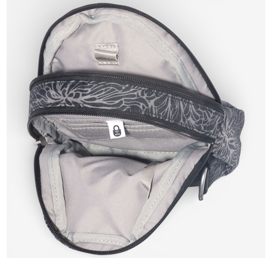 Image 105809_ALTMORE18.jpg, Product 105-809 / Price $99.99, Baggallini Double Zip Mini Sling from Baggallini on TSC.ca's Fashion department