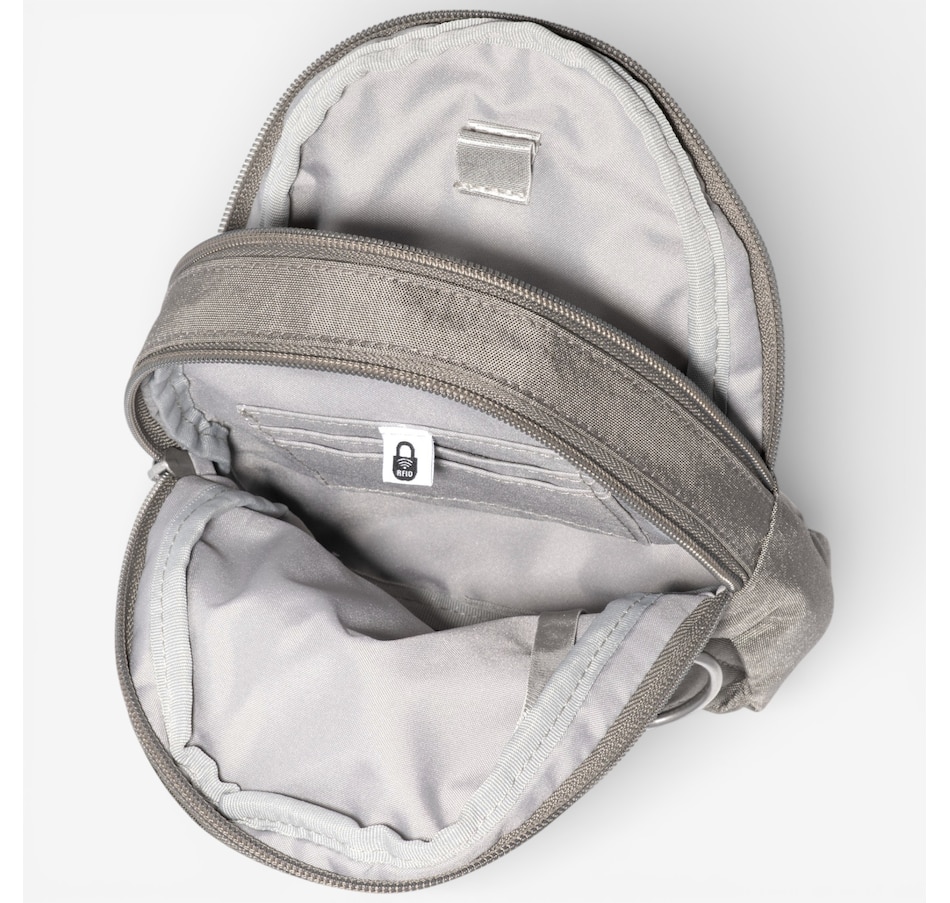 Image 105809_ALTMORE8.jpg, Product 105-809 / Price $99.99, Baggallini Double Zip Mini Sling from Baggallini on TSC.ca's Fashion department