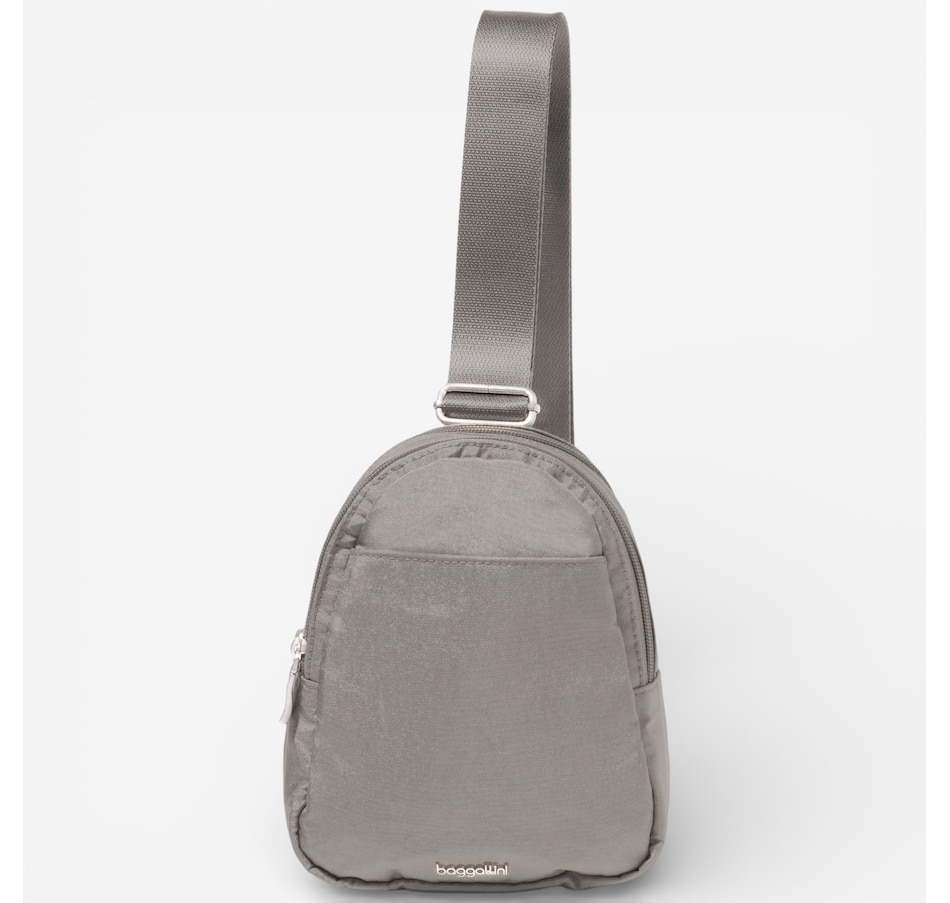 Image 105809_SHI.jpg, Product 105-809 / Price $99.99, Baggallini Double Zip Mini Sling from Baggallini on TSC.ca's Fashion department