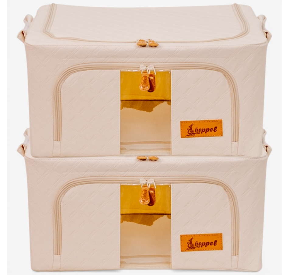 Image 105811_CRM.jpg, Product 105-811 / Price $39.99, Hoppel Small Triple Access Bin (2-pack) from Hoppel Storage on TSC.ca's Home & Garden department