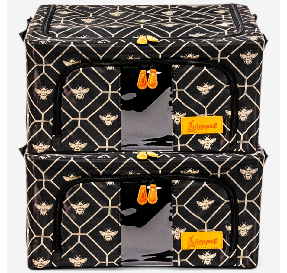 Image 105811_HCB.jpg, Product 105-811 / Price $39.99, Hoppel Small Triple Access Bin (2-pack) from Hoppel Storage on TSC.ca's Home & Garden department