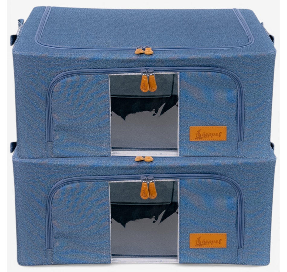 Image 105812_DNM.jpg, Product 105-812 / Price $44.99, Hoppel Medium Triple-Access Bin (2-pack) from Hoppel Storage on TSC.ca's Home & Garden department