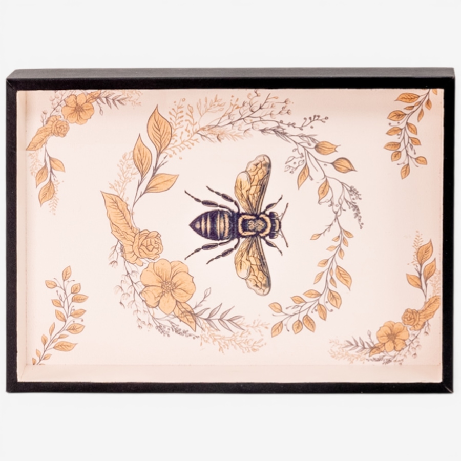 Image 105818.jpg, Product 105-818 / Price $49.99, Hoppel Small Vegan Leather Tray (black) from Hoppel Storage on TSC.ca's Kitchen department