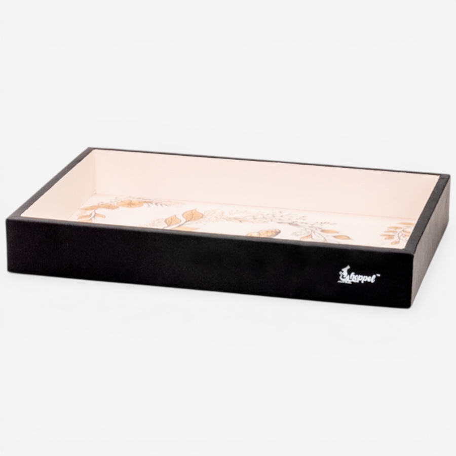 Image 105818_ALTMORE2.jpg, Product 105-818 / Price $49.99, Hoppel Small Vegan Leather Tray (black) from Hoppel Storage on TSC.ca's Kitchen department