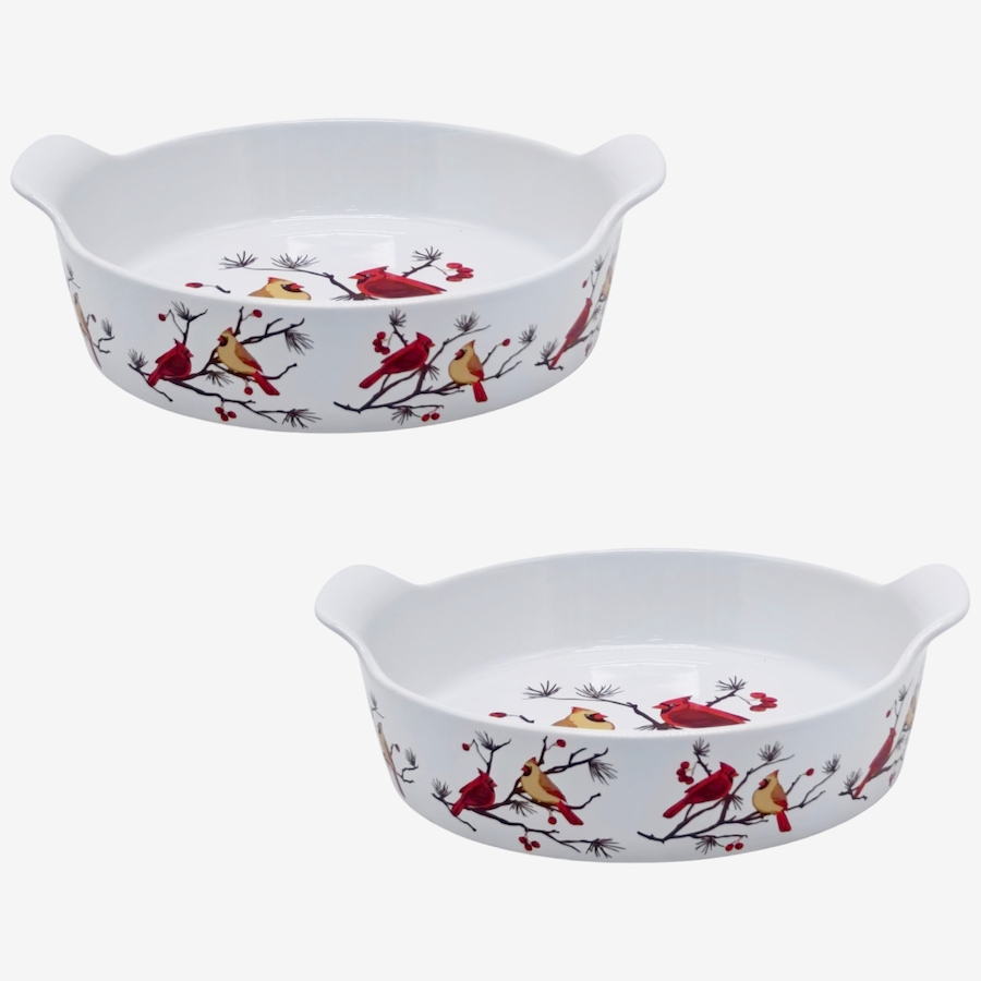 Image 105821_BIRWD.jpg, Product 105-821 / Price $35.50, temp-tations Set of 2 - 9" Round Baking Dishes with Handles from temp-tations on TSC.ca's Kitchen department