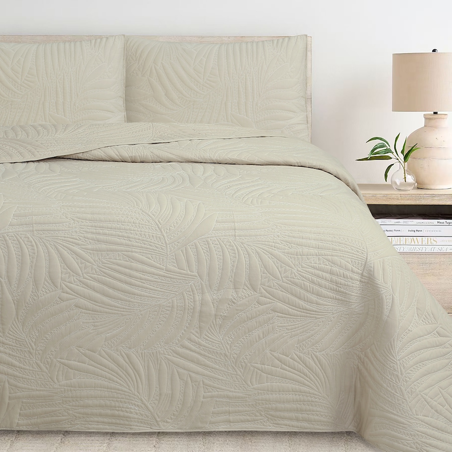 Image 105845_TPE.jpg, Product 105-845 / Price $59.99 - $79.99, Home Suite Lunna 3-Piece Quilt Set from Home Suite on TSC.ca's Home & Garden department