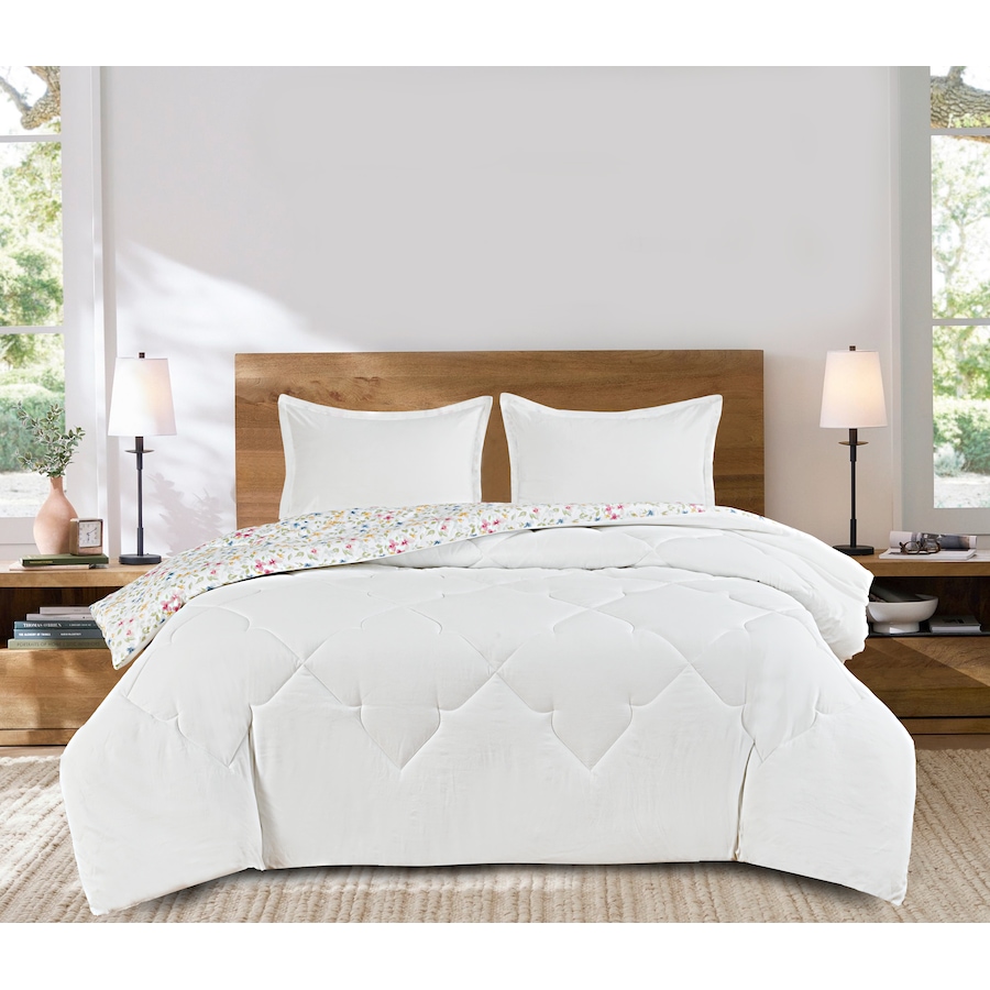 Image 105859_BRWHT.jpg, Product 105-859 / Price $79.99, Claro Living 3-Piece Down Comforter Set from Claro Living Home on TSC.ca's Home & Garden department