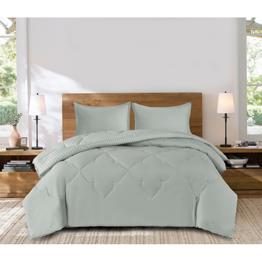 Image 105859_HIGGY.jpg, Product 105-859 / Price $79.99, Claro Living 3-Piece Down Comforter Set from Claro Living Home on TSC.ca's Home & Garden department