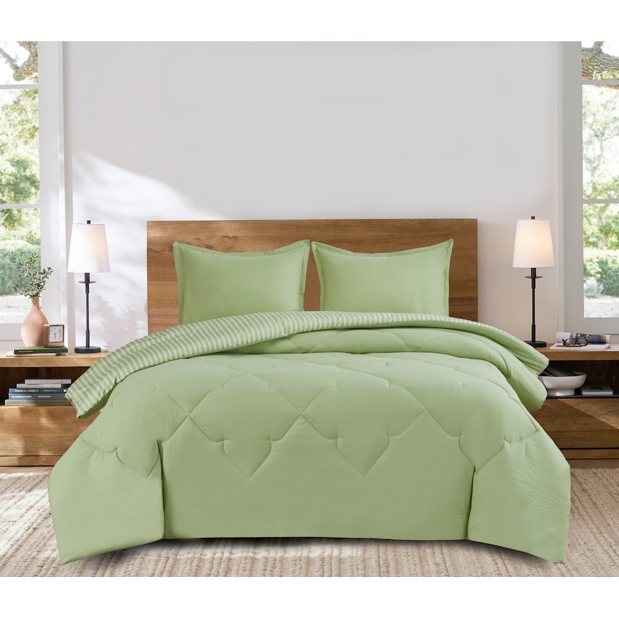 Image 105859_LRLGR.jpg, Product 105-859 / Price $79.99, Claro Living 3-Piece Down Comforter Set from Claro Living Home on TSC.ca's Home & Garden department