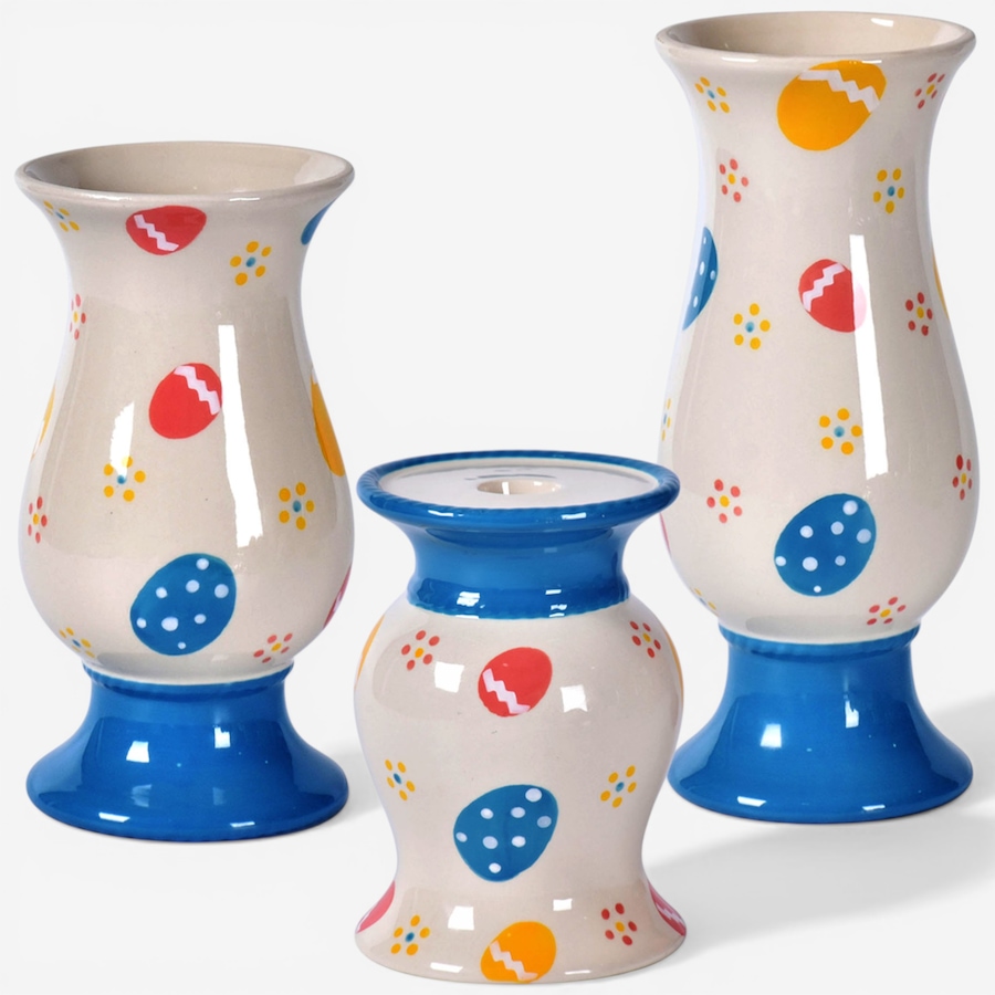 Image 105864.jpg, Product 105-864 / Price $21.88, temp-tations Egg Hunt Reversible Pedestals (set of 3) from temp-tations on TSC.ca's Home & Garden department