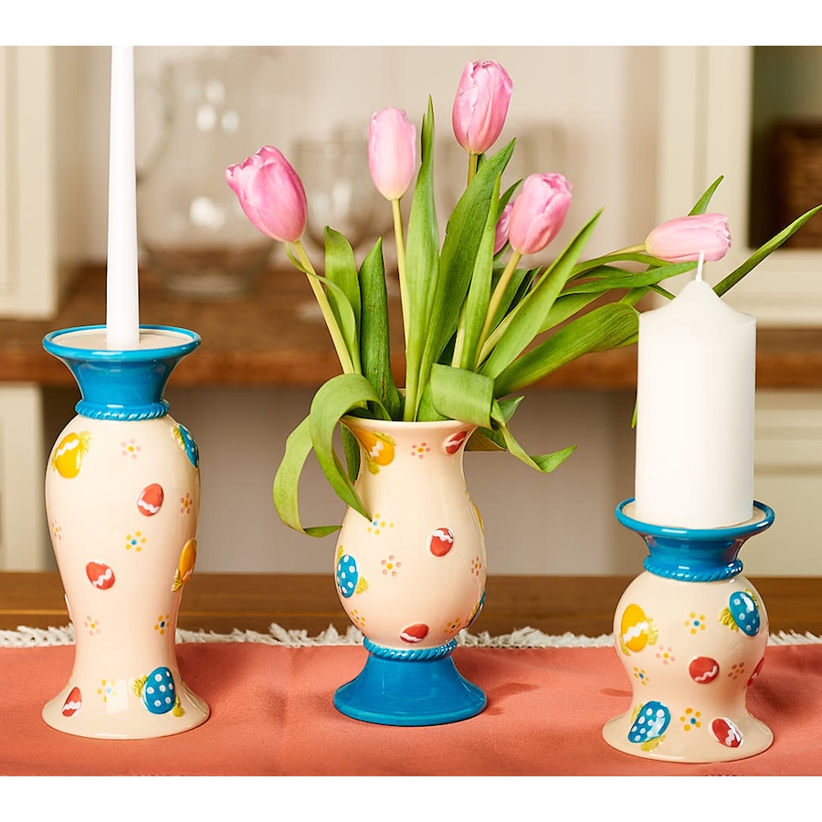 Image 105864_ALTMORE1.jpg, Product 105-864 / Price $21.88, temp-tations Egg Hunt Reversible Pedestals (set of 3) from temp-tations on TSC.ca's Home & Garden department