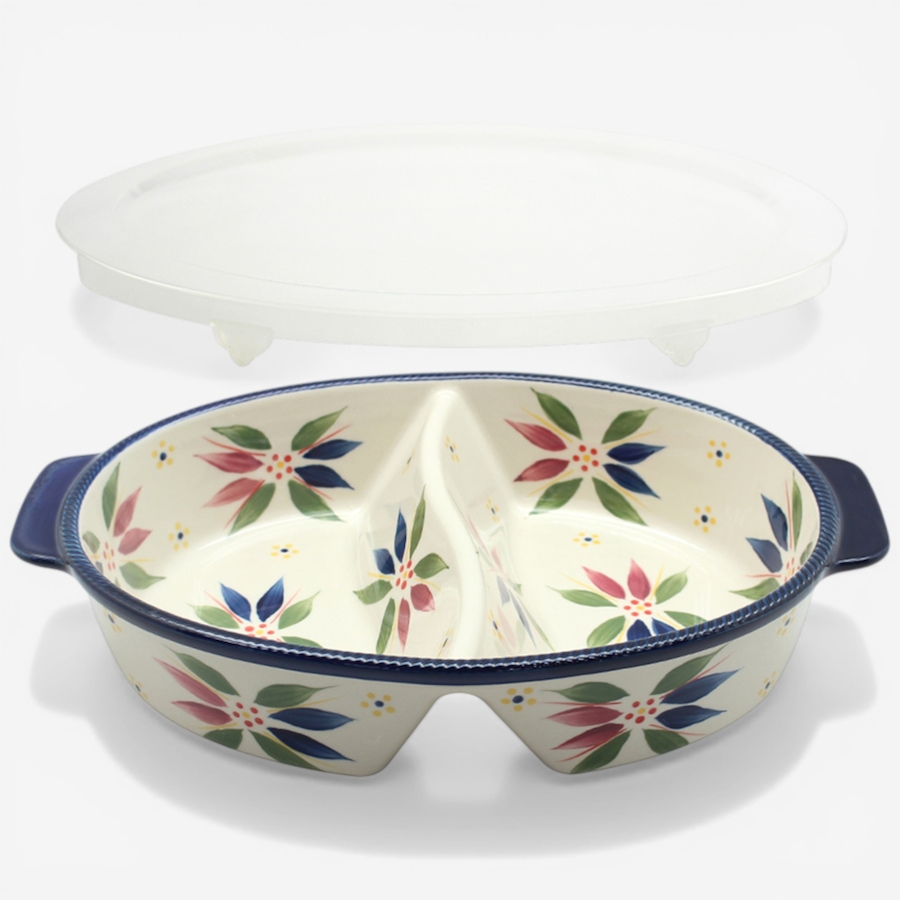 Image 105866_OWCNF.jpg, Product 105-866 / Price $39.99, temp-tations 2-Quart Divided Baker from temp-tations on TSC.ca's Kitchen department