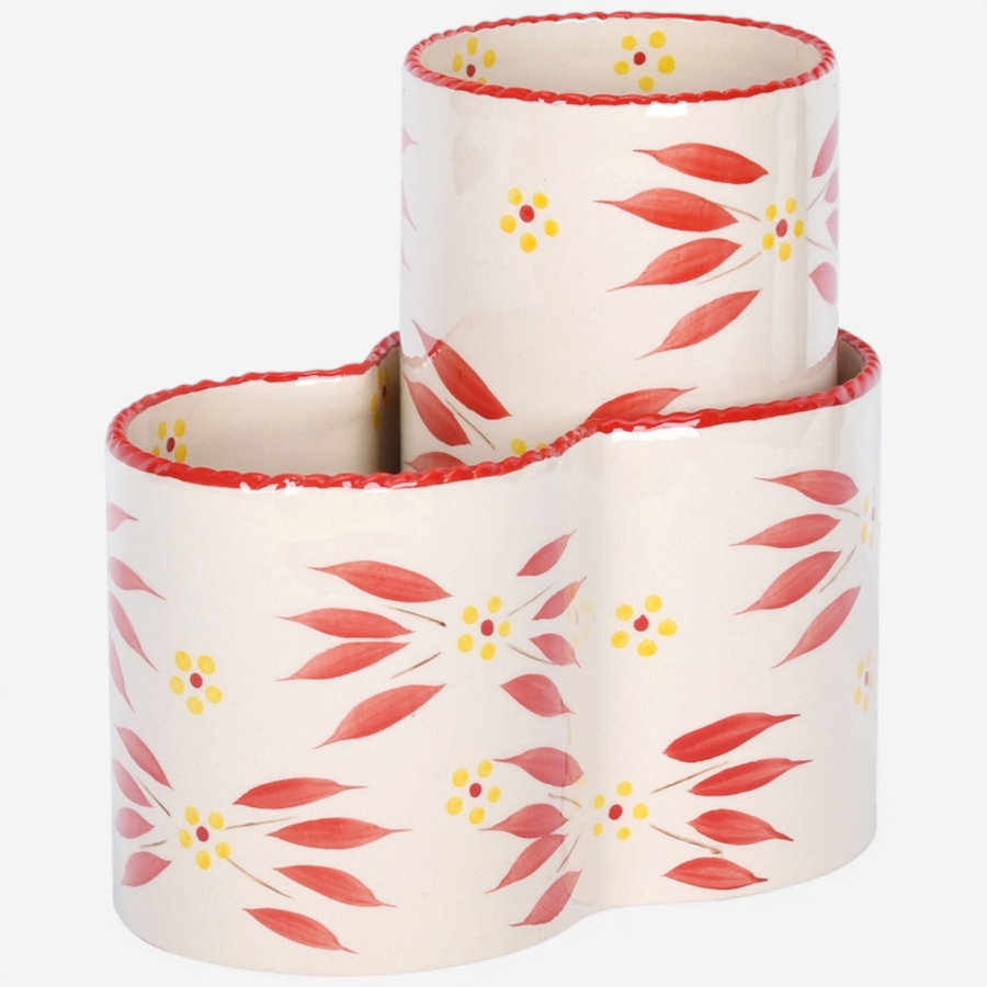 Image 105867_OWRED.jpg, Product 105-867 / Price $29.99, temp-tations Multi-Store Utensil Crock from temp-tations on TSC.ca's Home & Garden department