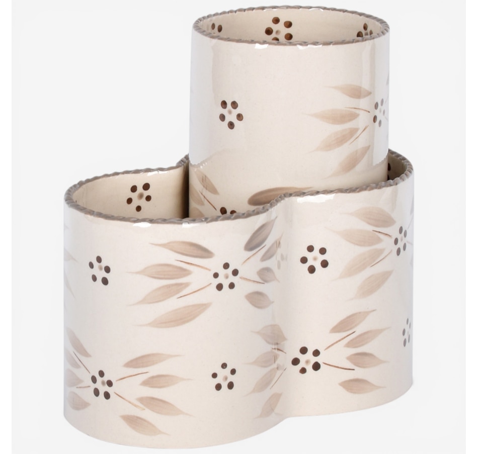 Image 105867_OWTPE.jpg, Product 105-867 / Price $29.99, temp-tations Multi-Store Utensil Crock from temp-tations on TSC.ca's Home & Garden department