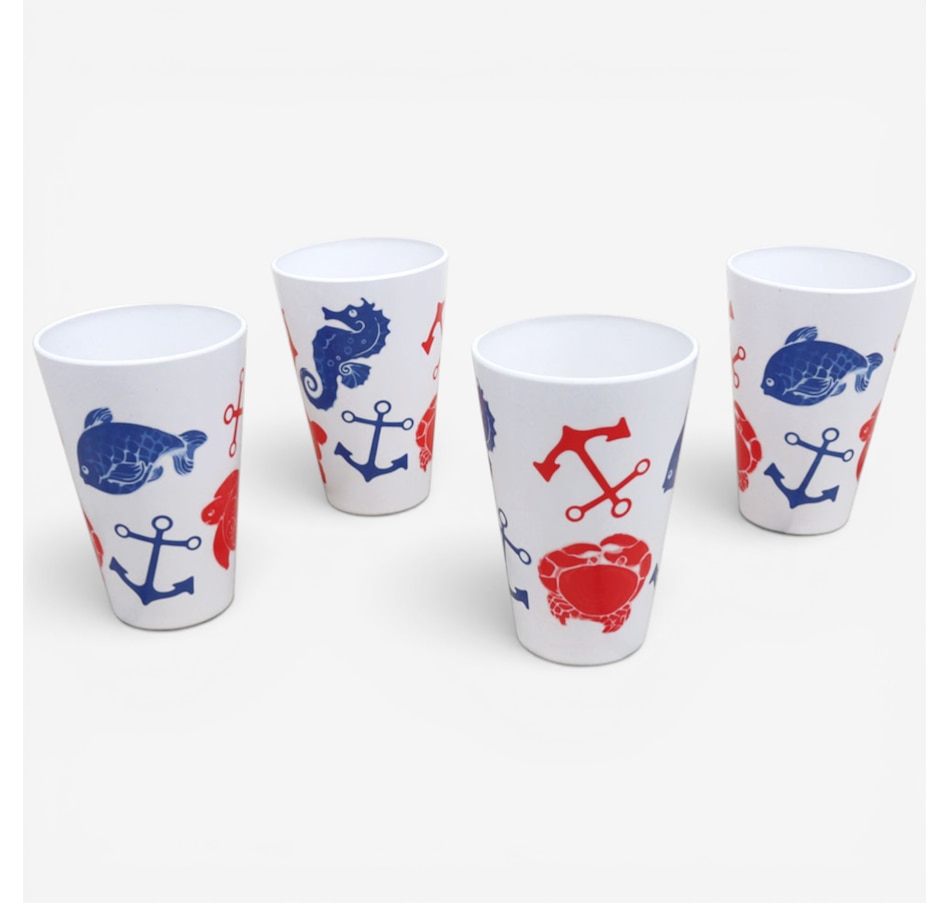 Image 105870_KNOTL.jpg, Product 105-870 / Price $19.99, temp-tations 14-oz Bamboo Tumblers (set of 4) from temp-tations on TSC.ca's Kitchen department