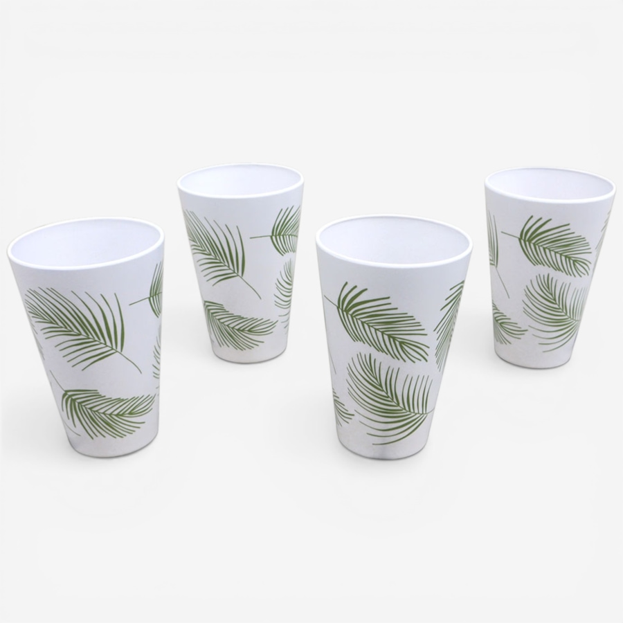 Image 105870_PAL.jpg, Product 105-870 / Price $19.99, temp-tations 14-oz Bamboo Tumblers (set of 4) from temp-tations on TSC.ca's Kitchen department