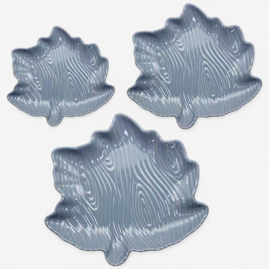 Image 105872_SBU.jpg, Product 105-872 / Price $39.99, temp-tations Woodland Leaf Plates (set of 3) from temp-tations on TSC.ca's Kitchen department