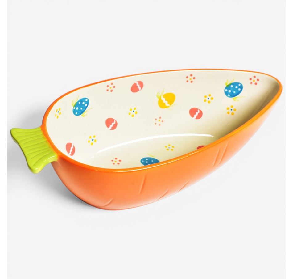 Image 105881.jpg, Product 105-881 / Price $39.99, temp-tations Limited Edition 3-Quart Carrot Bowl from temp-tations on TSC.ca's Kitchen department
