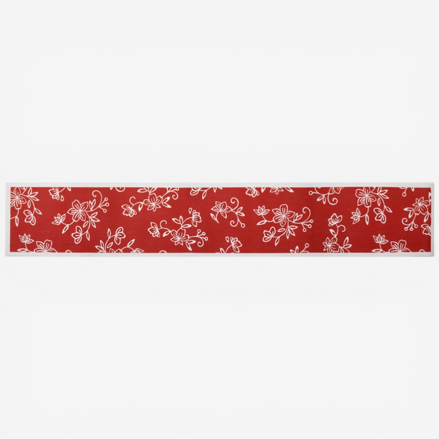Image 105885_FLRED.jpg, Product 105-885 / Price $24.99, temp-tations 72" Indoor/Outdoor Table Runner from temp-tations on TSC.ca's Kitchen department