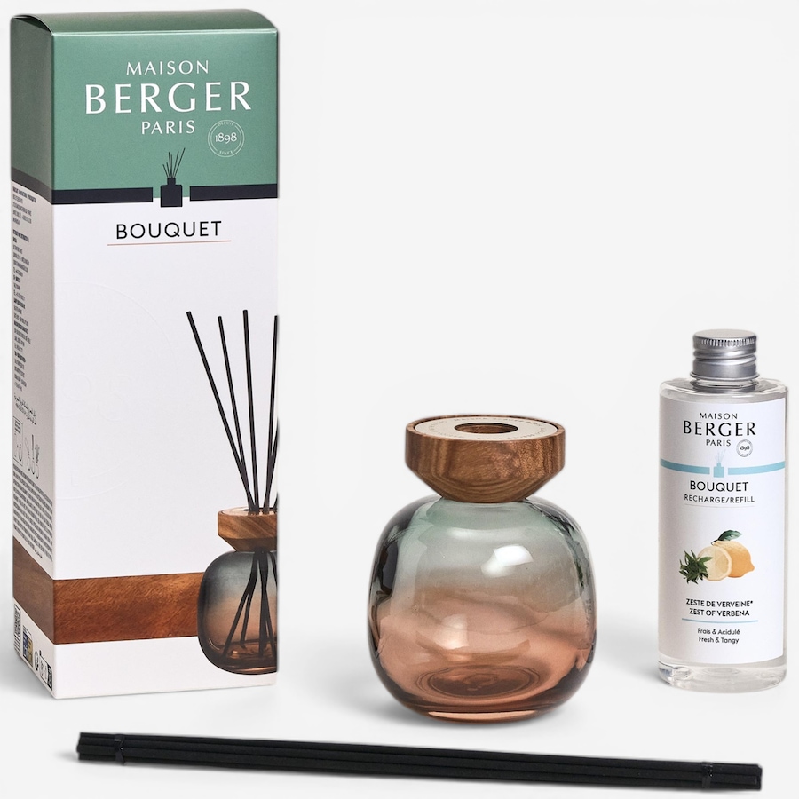 Image 105906_GRNPM.jpg, Product 105-906 / Price $54.99, Maison Berger Reed Diffuser with Wooden Ring Detail from Maison Berger on TSC.ca's Home & Garden department