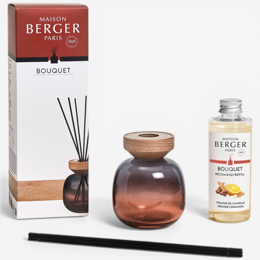 Image 105906_GYR.jpg, Product 105-906 / Price $54.99, Maison Berger Reed Diffuser with Wooden Ring Detail from Maison Berger on TSC.ca's Home & Garden department