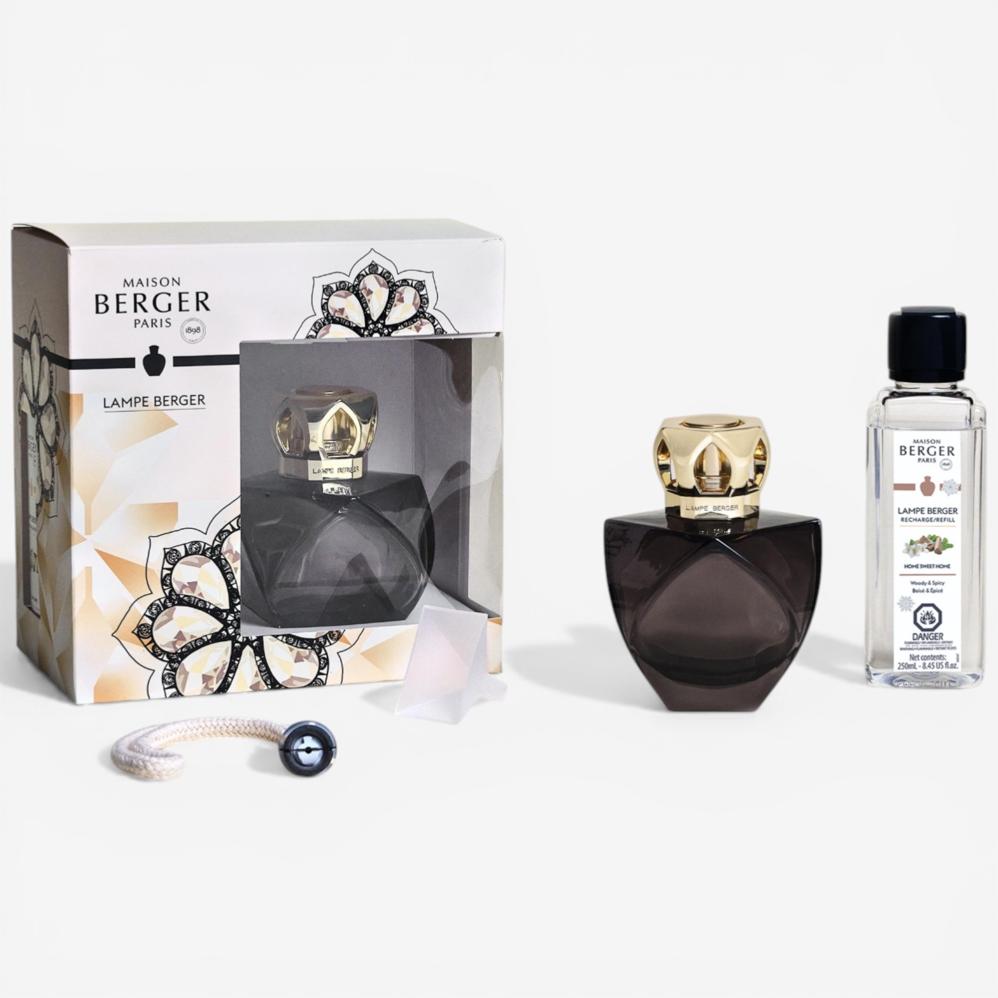 Maison Berger Black Eternity Gift Lamp Set - TSC.ca