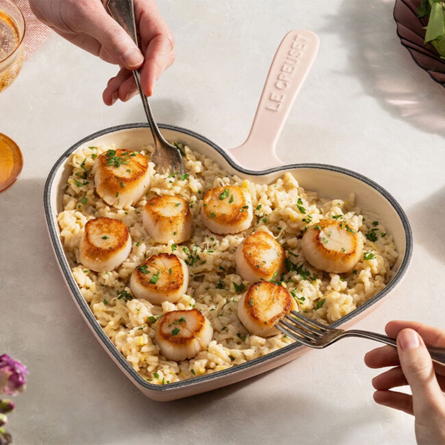 Image 105935_ALTMORE3.jpg, Product 105-935 / Price $225.00, Le Creuset Cast Iron Classic 26-cm Heart Skillet from Le Creuset on TSC.ca's Kitchen department