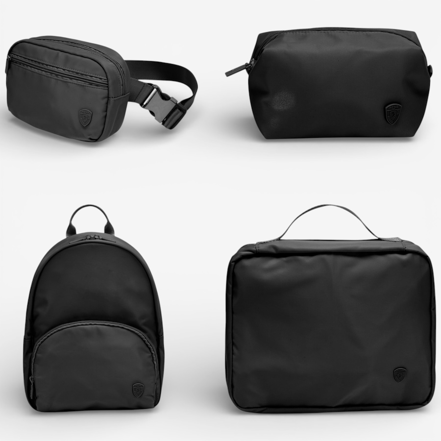 Image 105940_BLK.jpg, Product 105-940 / Price $89.99, Heys The Basic 4-Piece Travel Kit from Heys on TSC.ca's Home & Garden department