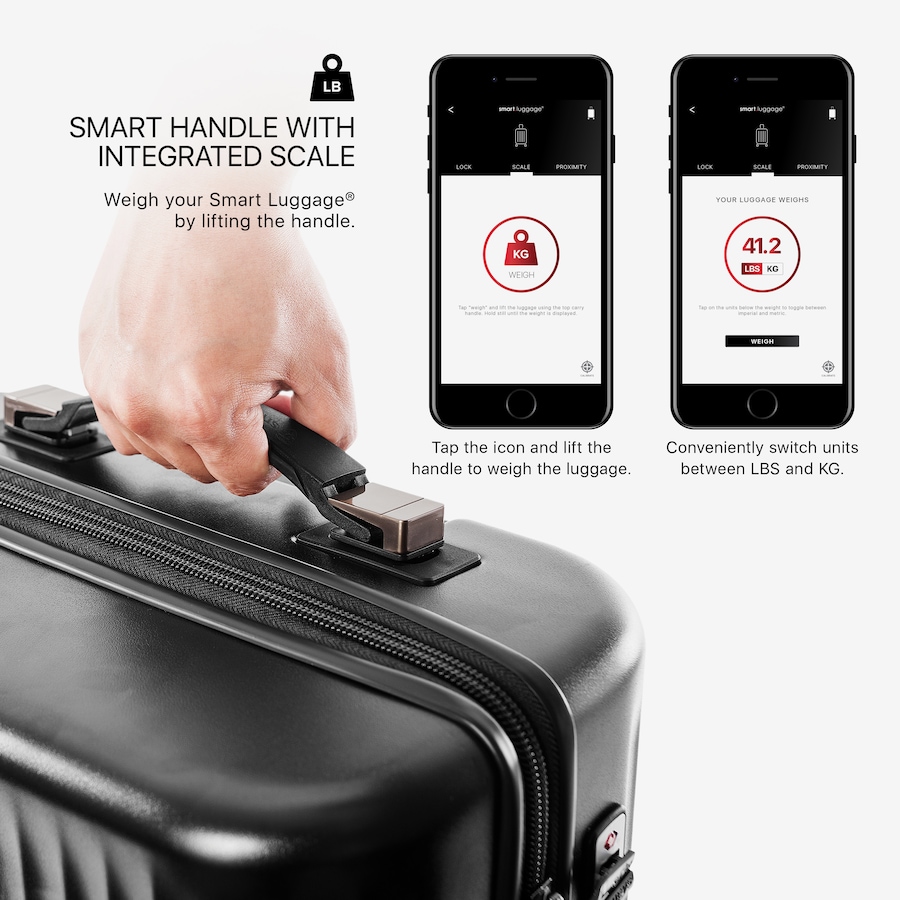 Image 105941_ALTMORE1.jpg, Product 105-941 / Price $499.99, Heys Smart Luggage 21" from Heys on TSC.ca's Home & Garden department