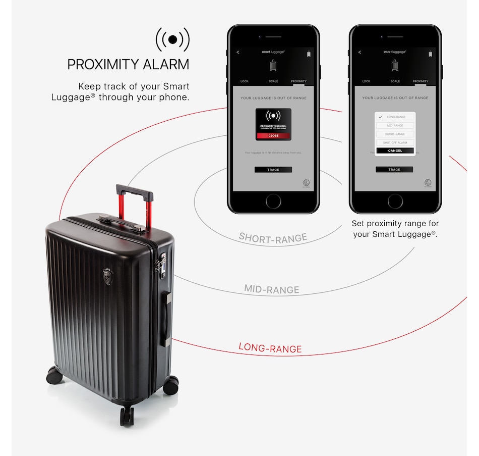 Image 105942_ALTMORE2.jpg, Product 105-942 / Price $439.99, Heys Smart Luggage 26" from Heys on TSC.ca's Home & Garden department