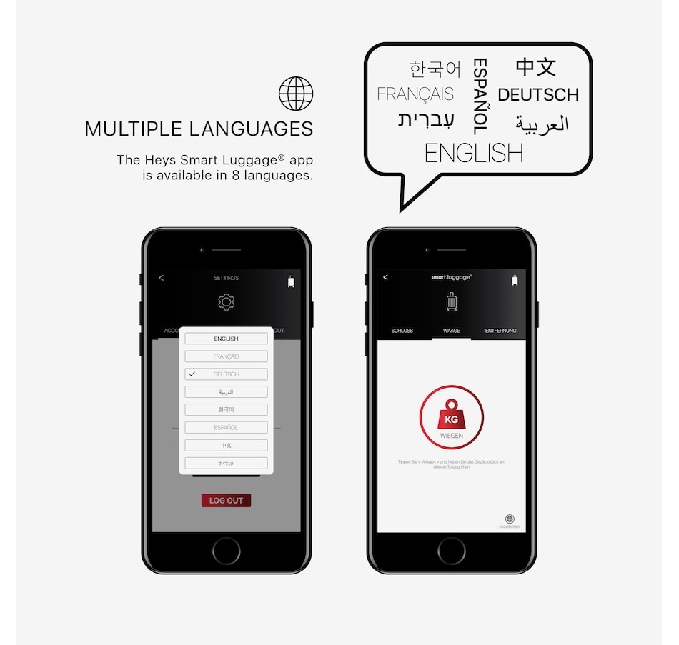 Image 105942_ALTMORE4.jpg, Product 105-942 / Price $439.99, Heys Smart Luggage 26" from Heys on TSC.ca's Home & Garden department