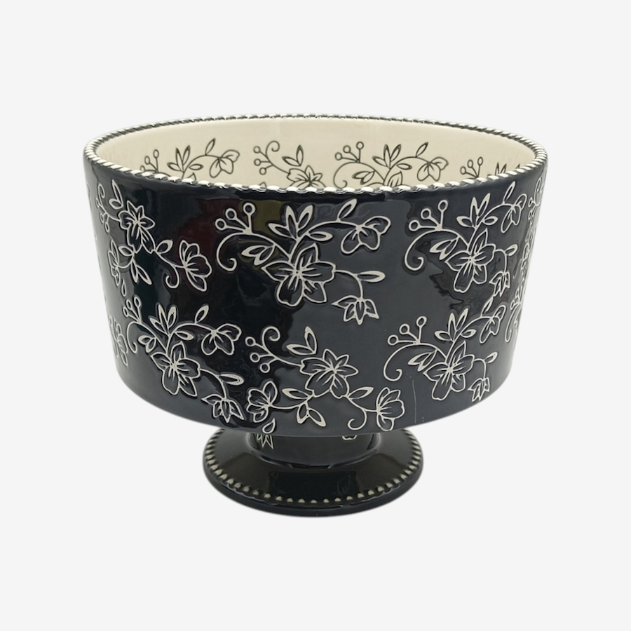 Image 105951_FLBLK.jpg, Product 105-951 / Price $29.99, temp-tations 3-Quart Ceramic Trifle Bowl from temp-tations on TSC.ca's Kitchen department