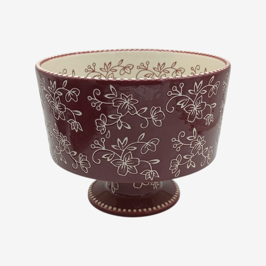 Image 105951_FLCRN.jpg, Product 105-951 / Price $29.99, temp-tations 3-Quart Ceramic Trifle Bowl from temp-tations on TSC.ca's Kitchen department