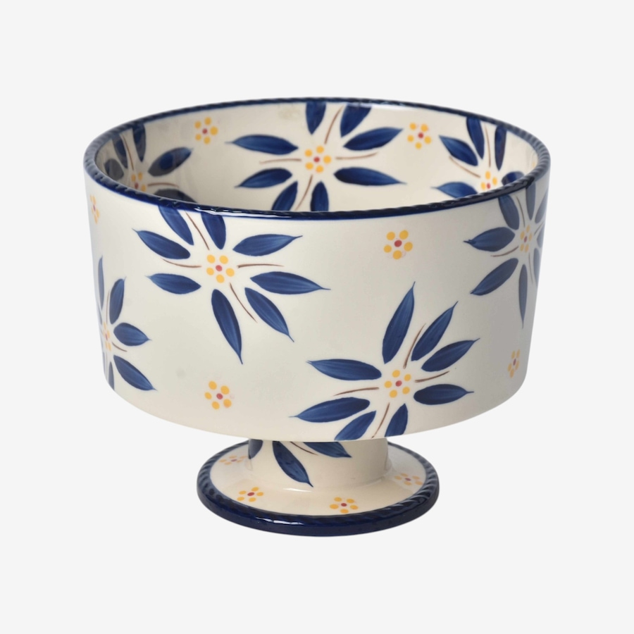 Image 105951_OWBLU.jpg, Product 105-951 / Price $29.99, temp-tations 3-Quart Ceramic Trifle Bowl from temp-tations on TSC.ca's Kitchen department