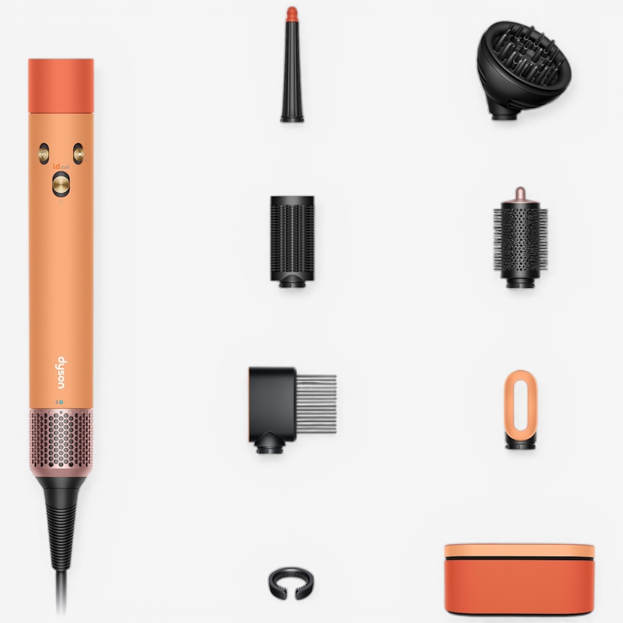 Image 105976_ALTMORE1.jpg, Product 105-976 / Price $649.99, Limited Edition Dyson Airwrap i.d. Multi-Styler Curly+Coily in Ceramic Apricot and Topaz from Dyson on TSC.ca's Beauty department